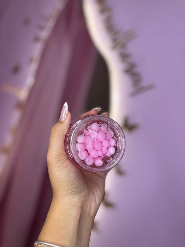 Bubble Vibes - Gel Deslizante com Esferas Excitantes Chiclete
