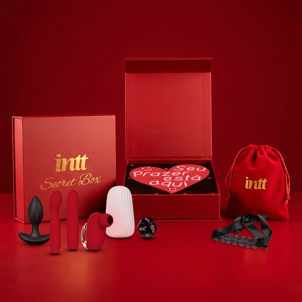 Secret Box INTT - Calendário 7 Dias com Vibradores e Jogos Sensuais