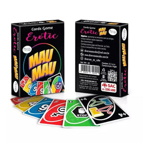 Baralho Jogo de Cartas Mau Mau +18