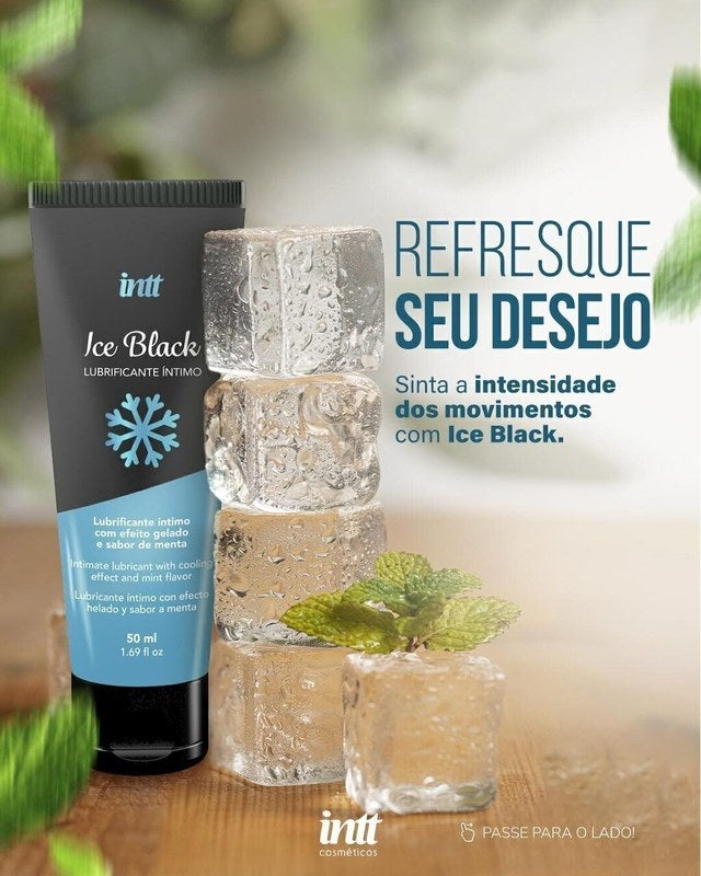 Lubrificante de Menta e Efeito Gelado 50ml