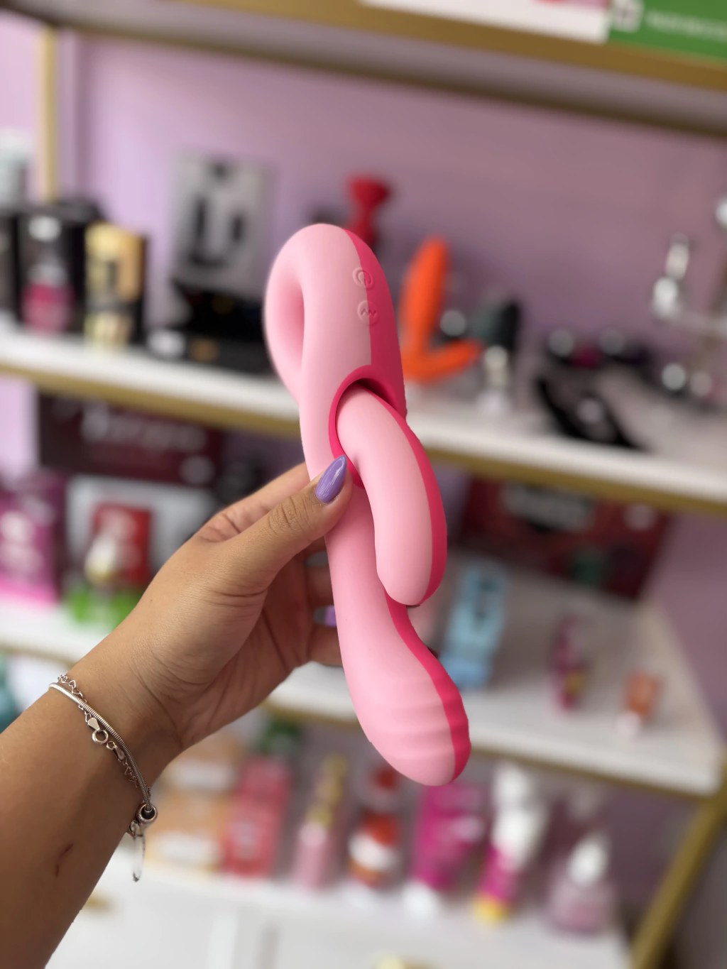 Medusa - Vibrador Flexível 2 em 1 com Dupla Estimulação