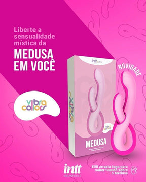 Medusa - Vibrador Flexível 2 em 1 com Dupla Estimulação