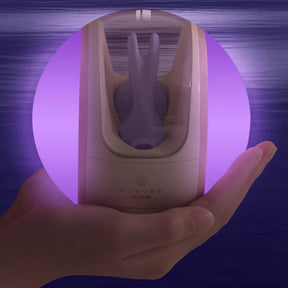 Vibrador Ponto G e Clítoris + Luminária por App a Longa Distância