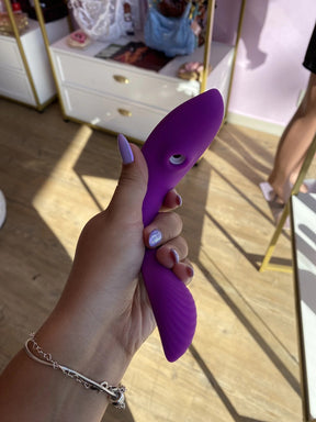 Vibrador de Casal Controlado por App - Roxo