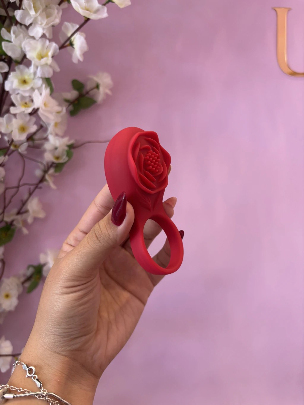 Anel Peniano com Vibrador por App