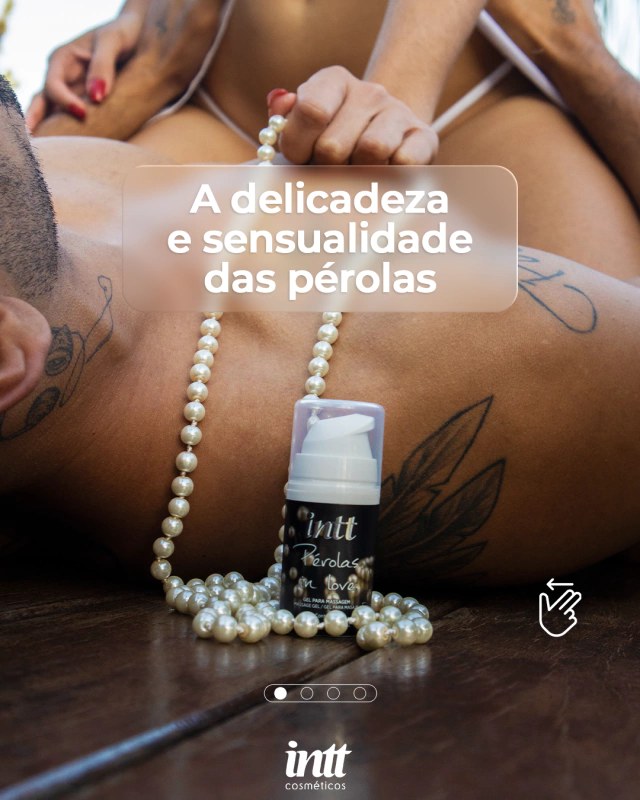 Pérolas in Love - Kit Colar de Pérolas e Gel Siliconado Intt